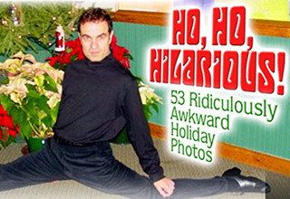 Image for Merry Awkward Christmas... check out these hilarious family photos.