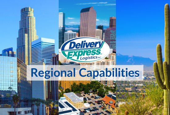 delivery express logistics regional capabilities
